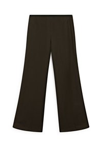 ELASTIC WAISTBAND - Broek - mottled dark brown