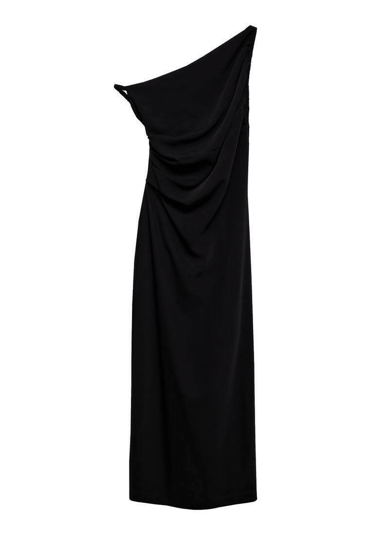 Mango Maxi-jurk zwart Mango Maxi-jurk zwart