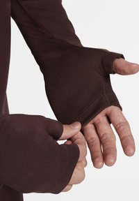 Nike Performance STRIKE WINTERIZED DRIL  - Longsleeve - burgundy crush/reflective silv