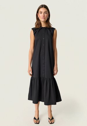 BAMONE - Shirt dress - black