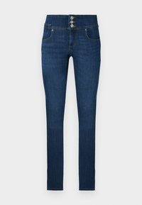 ONLRAIN ANEMONE BOX - Calças de ganga de corte skinny - medium blue denim