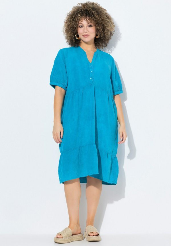 Blusenkleid - deep aqua