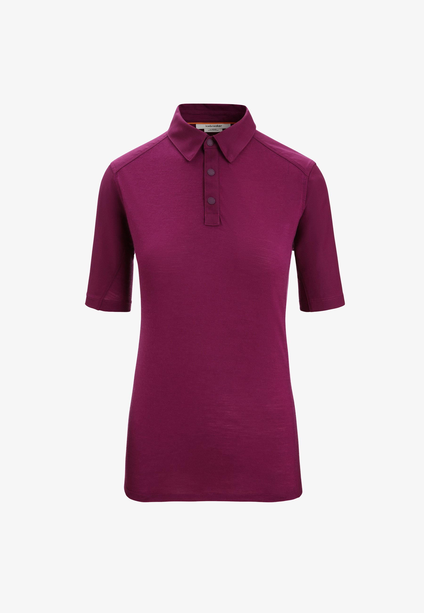 icebreaker MERINO HIKE Polo shirt DARK PURPLE/berry
