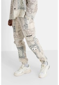 Sixth June BANDANA PATCHWORK PANTS - Cargobroek - beige