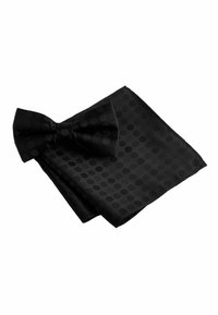 Unselected, black polka dot