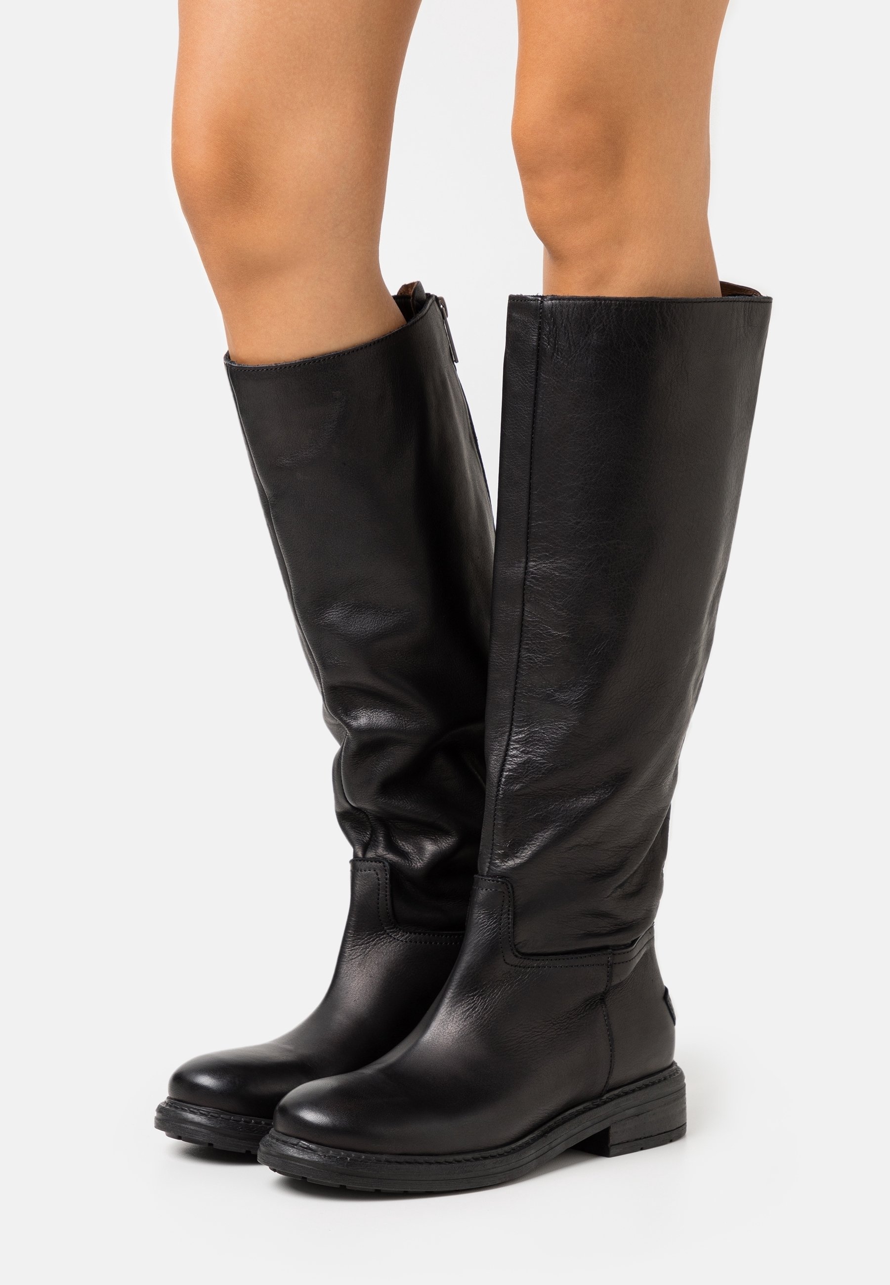 Shabbies Amsterdam Boots - black - (Pre-owned) - Zalando