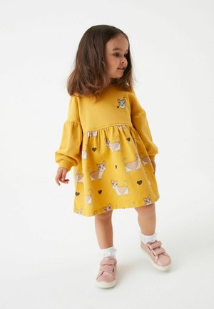 RAGLAN - Freizeitkleid - yellow dog