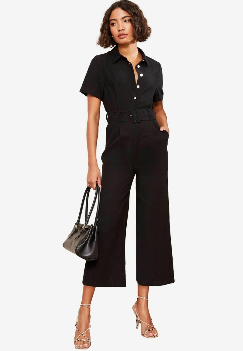 Friends Like These PETITE FIT - SHORT SLEEVE UTILITY TAILORED  - Overal - black