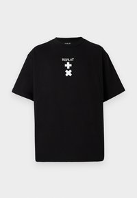 REPLAY X MARTIN GARRIX TSHIRT - T-shirt imprimé - black