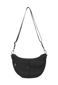 Expatrié Vivy Schoudertas voor dames, halve maantas, kleine donstas, zachte crossbody halve maan tas, verstelbare modieuze heuptas, waterdicht, Paars, Eén maat