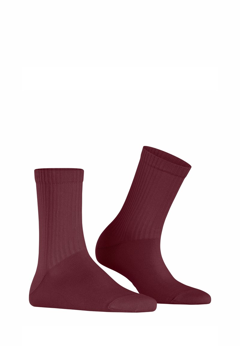 Burlington FLEET STREET Chaussettes wine/rouge