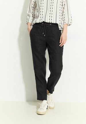 Pantalon classique - schwarz