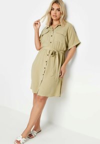 Yours Clothing Abito a camicia - light brown