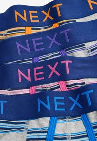 Next 4 PACK - Boxers - grey colour pop stripe