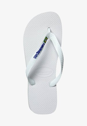 Havaianas HAVAIANAS FLIP FLOP BRASIL LOGO - Tongs - white