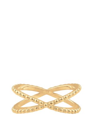 CROSS OVER DESIGN - Prsteň - gold-coloured
