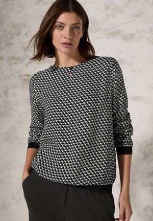 MIT MINIMAL PRINT - Blouse - grau