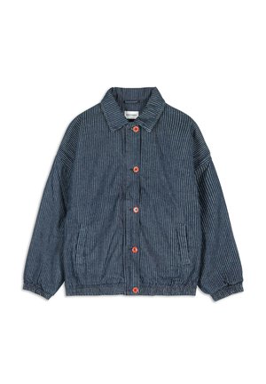 STRIPE - Denim jacket - midnight blue