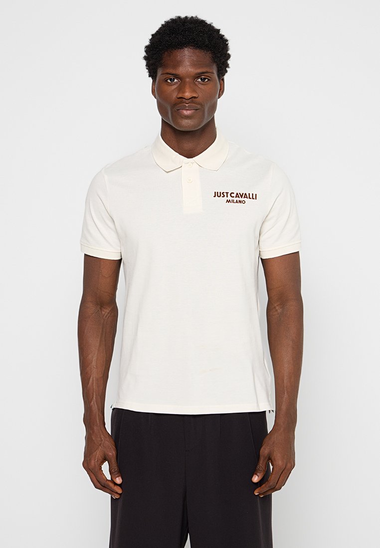 Just Cavalli Poloshirt wit Just Cavalli Poloshirt wit