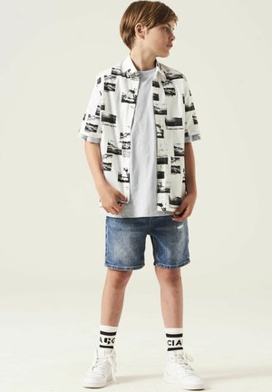 Denim shorts - blue denim