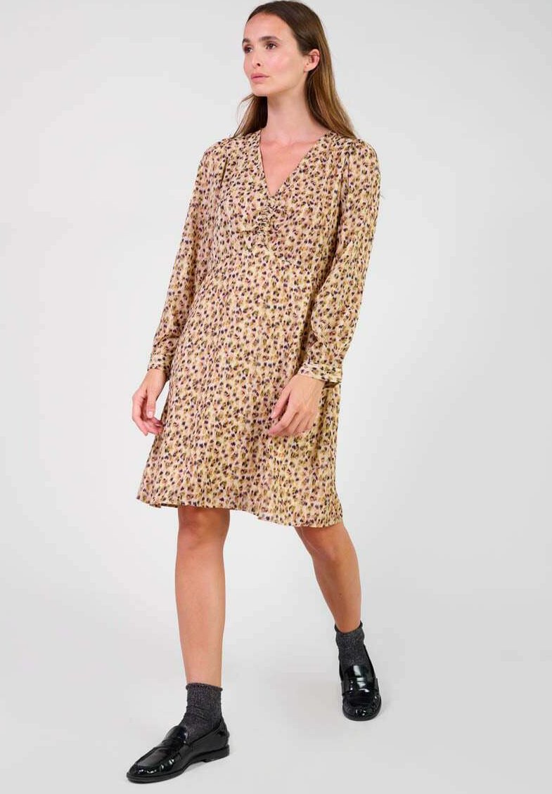 Robe Le Temps Des Cerises Neuve Sans étiquettes - Taille XS, Couleur Orange