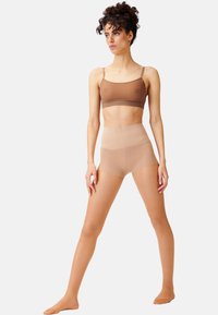 ITEM m6 INVISIBLE CONTROL - Tights - toffee