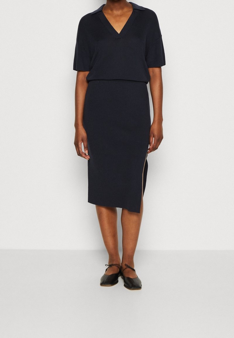 Tommy Hilfiger Pletené šaty - dark blue