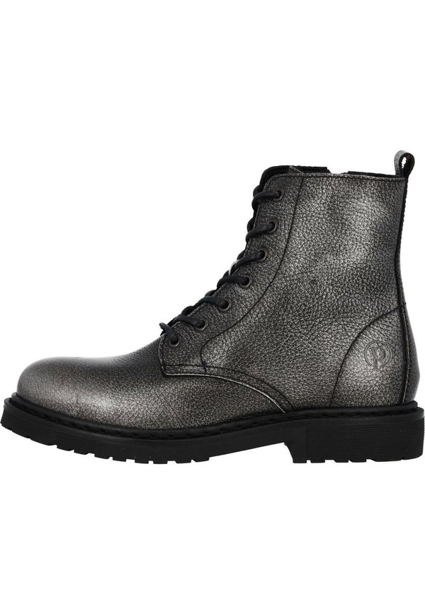 BIAK - Schnürstiefelette - silbergrau