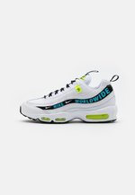 Nike Sportswear Air Max 95 Sneakers White Blue Fury Volt Black Hvid Zalando Dk