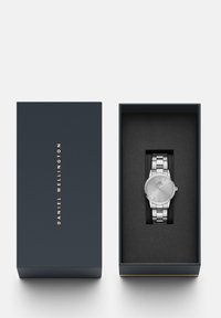 Daniel Wellington ICONIC LINK UNITONE 28 S SILVER - Ura - silver-coloured