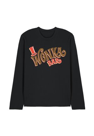 Cotton Soul, WILLY WONKA AND THE CHOCOLATE FACTORY/WONKA BAR - Langarmshirt - black