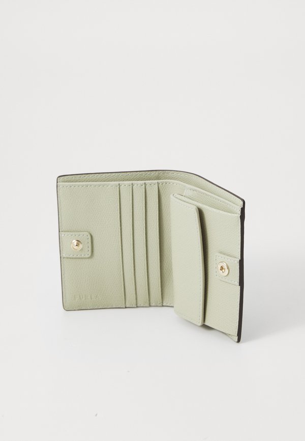 CAMELIA COMPACT WALLET BIFOLD COIN - Wallet - oliva/light salvia4