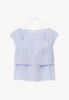 & OTHER STORIES LAYERED CRINKLED TOP SET - Linne - lavender