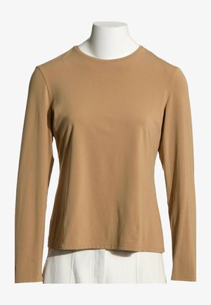 The Row, TOP CAMEL - T-shirt à manches longues - camel