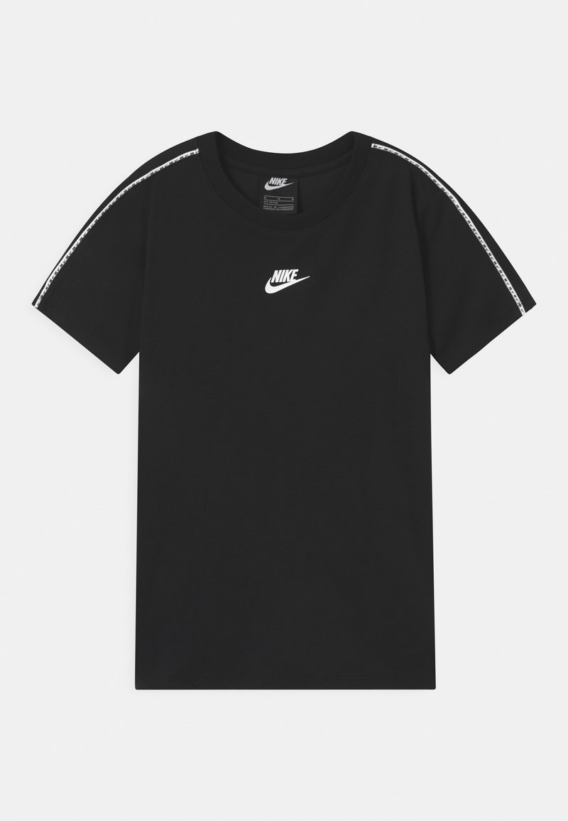 Nike Sportswear REPEAT TEE - Tričko s potlačou - black/white