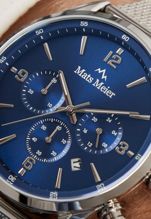 Mats Meier Chronograph - silber farbend