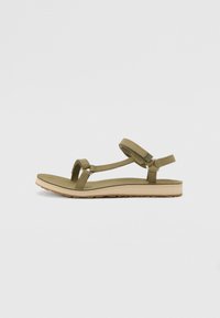 Unselected, burnt olive