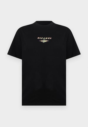 FADED OUT TEE UNISEX - Majica kratkih rukava s printom - black