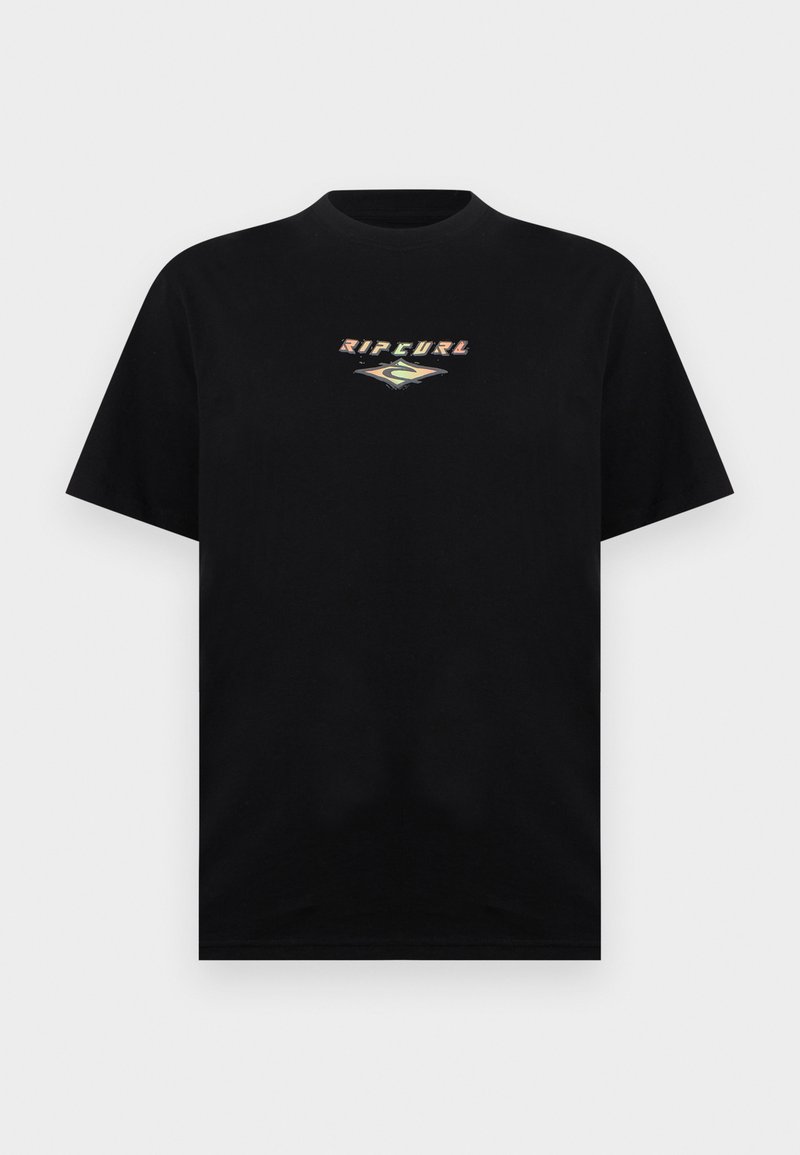 Rip Curl T-shirt print zwart