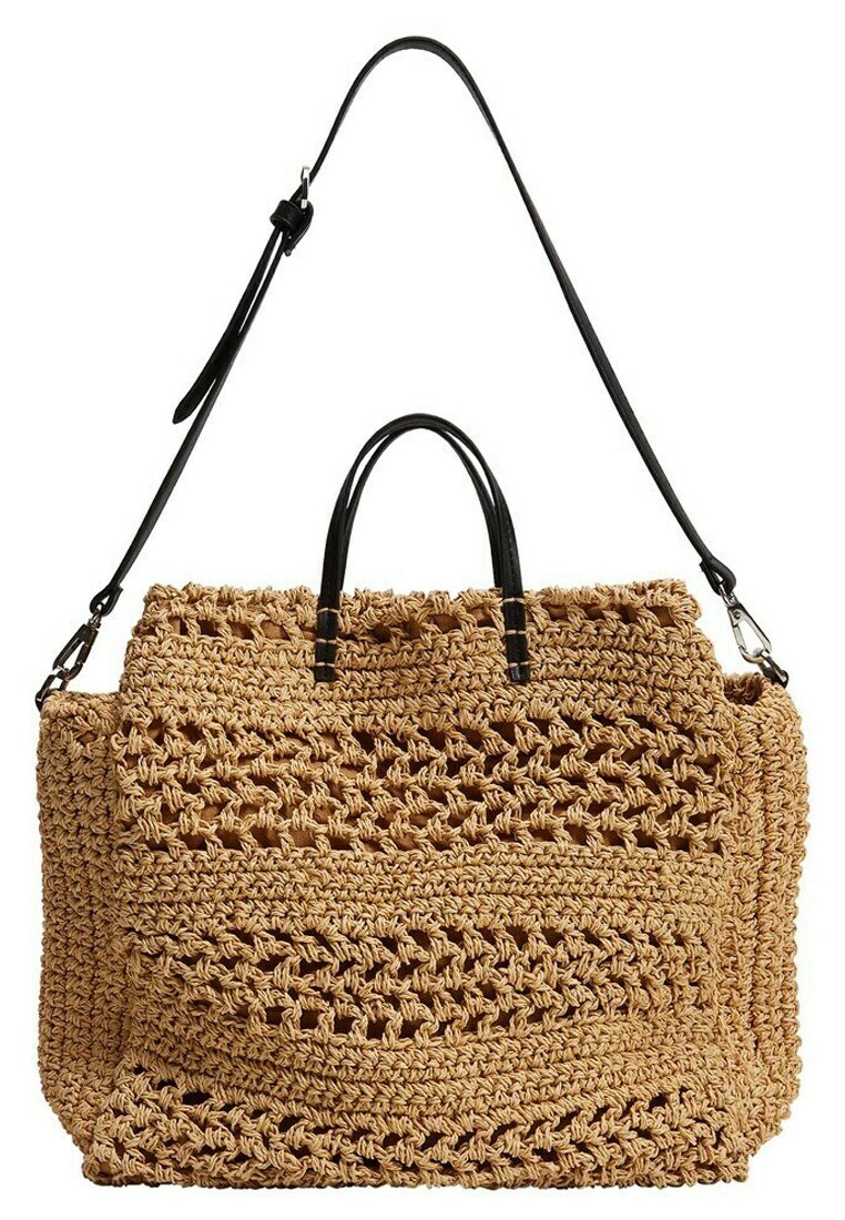 bolso rafia zalando
