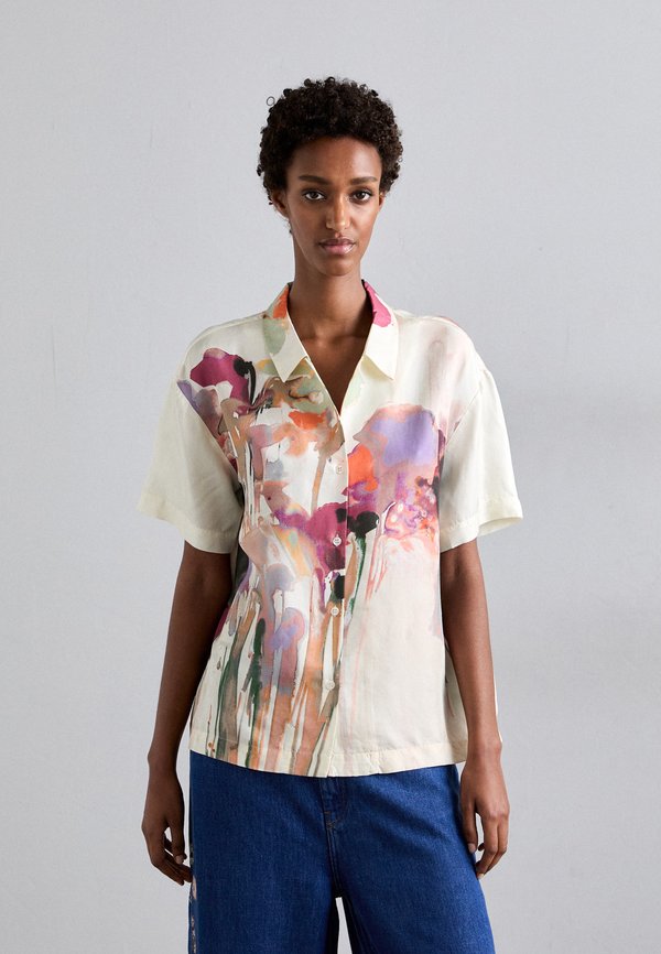 PIANE - Button-down blouse - sand