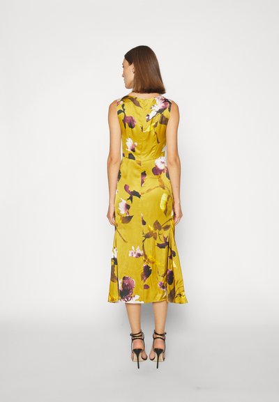 Erdem STRAPPY FLUTED HEM DRESS - Cocktail φόρεμα / Φόρεμα για πάρτι - yellow