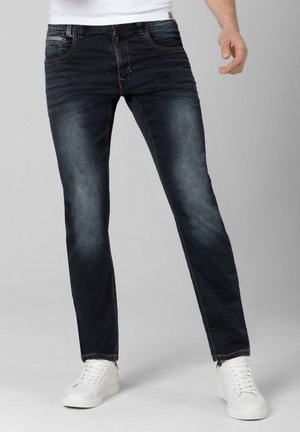 GERRITTZ - Jeans Slim Fit - indigo rough wash