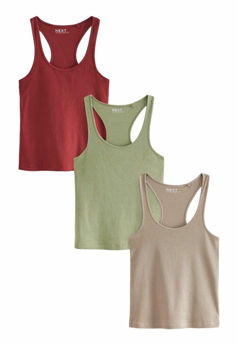Next RACER 3 PACK REGULAR FIT - Top - multi/beige - Zalando.ch