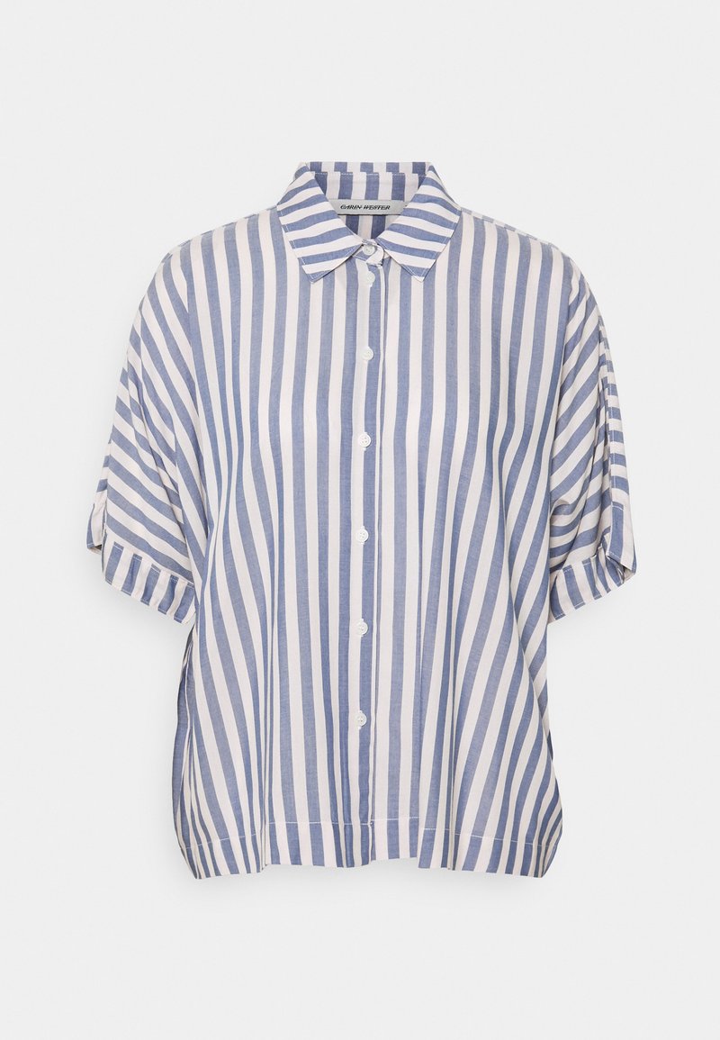 Carin Wester Overhemdblouse blauw