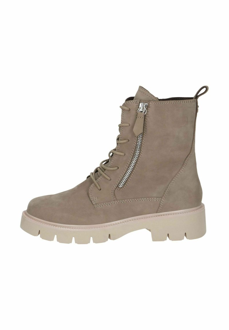 Caprice Stivaletti con plateau - taupe nubuc