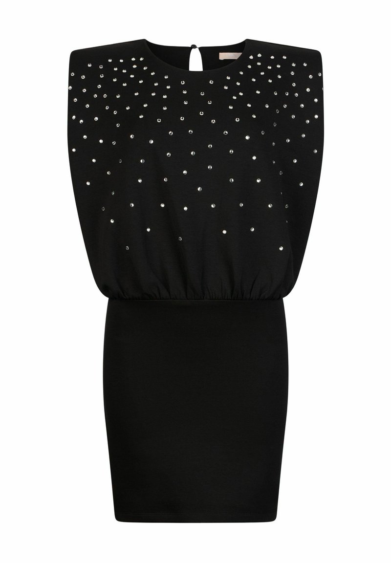 LIU JO SHORT WITH RHINESTONES - Cocktail dress / Party dress - black -  Zalando.ie