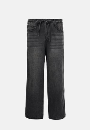 YOURTURN by Zalando, UNISEX - Φαρδύ τζιν - black denim