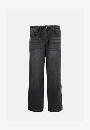 YOURTURN by Zalando, UNISEX - Φαρδύ τζιν - black denim