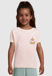 Merchcode UNICORN FLAVOR - T-shirts print - pink